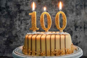 Torta 100 anni
